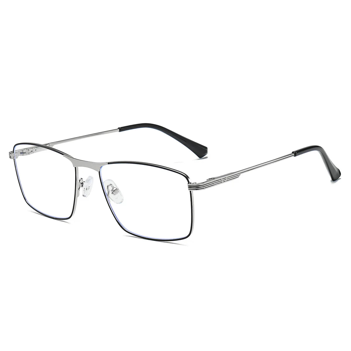 JMISUS 2025 Fashion Alloy Square Prescription Glasses Man Anti-Blue Light/Photochromic Myopia Eyewear Optical Eyeglasses
