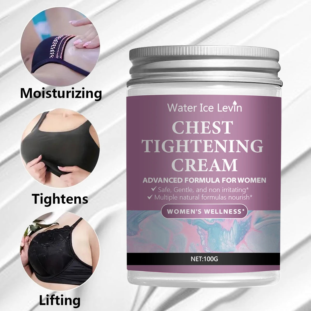 Chest Firming Cream - Lightweight Texture - Deep Hydration - Smooth & Plump Skin