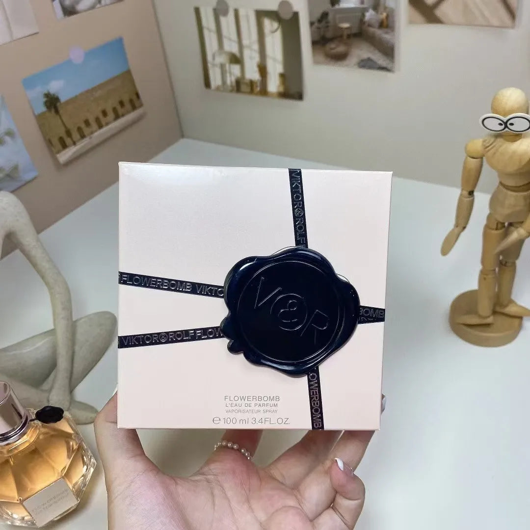 100ml Women’s Oriental Floral Perfume – Long-Lasting Scent with Tea Jasmine Rose Orchid Patchouli Musk & Vanilla Notes