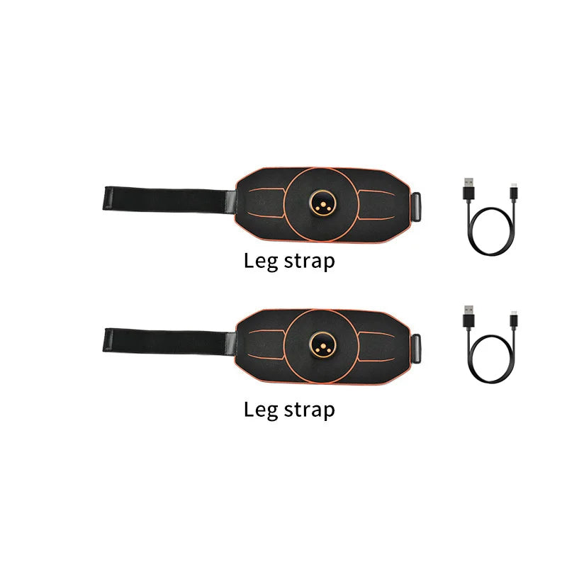 Abs Belt Abdominal Trainer EMS Muscle Stimulation Electric Exerciser Toning Belts For Leg Arm Workout Fitness Home Gym Equiment