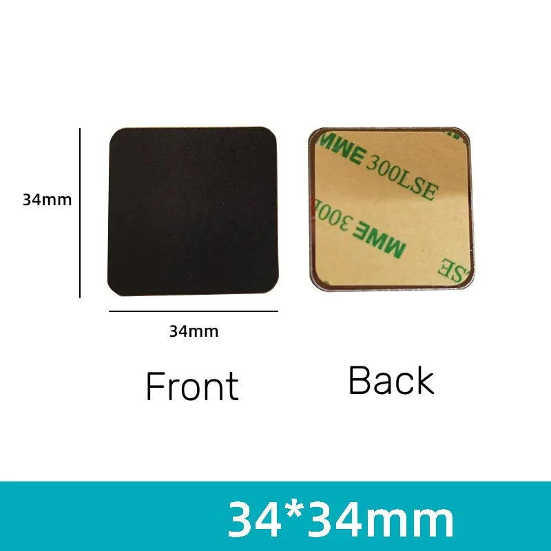 10pcs Universal Magnetic Metal Plate For Magnetic Car Phone Holder Iron Sheet Sticker Stand Mobile Phone Magnet Holder Mount