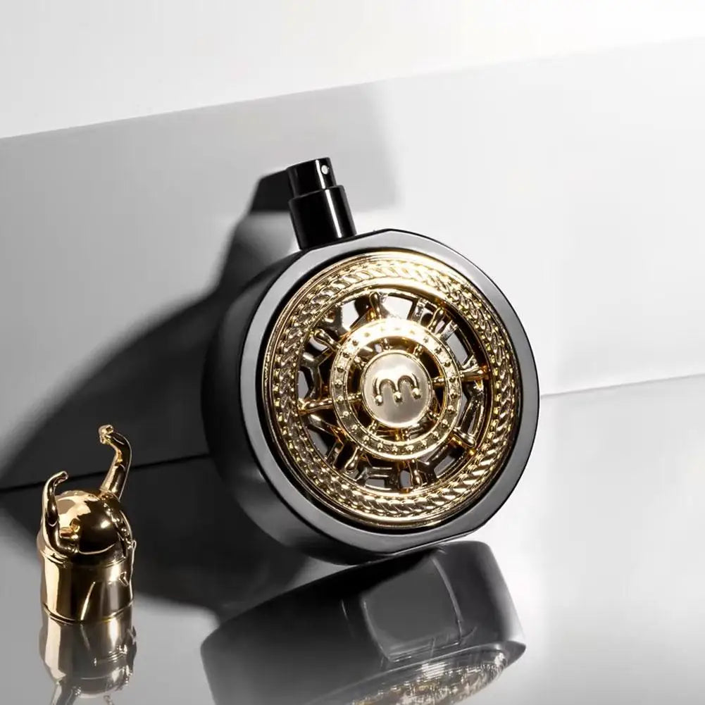 100ml Bharara Viking Men Perfume Cairo Black Ox Head Middle East Dubai Parfum Senior Business Attar Sexy Fruity Aroma For Women