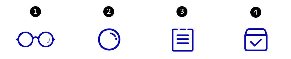 BLUEMOKY  Women's new metal butterfly prescription glasses, myopia progressive color changing lenses, anti blue light multifocal