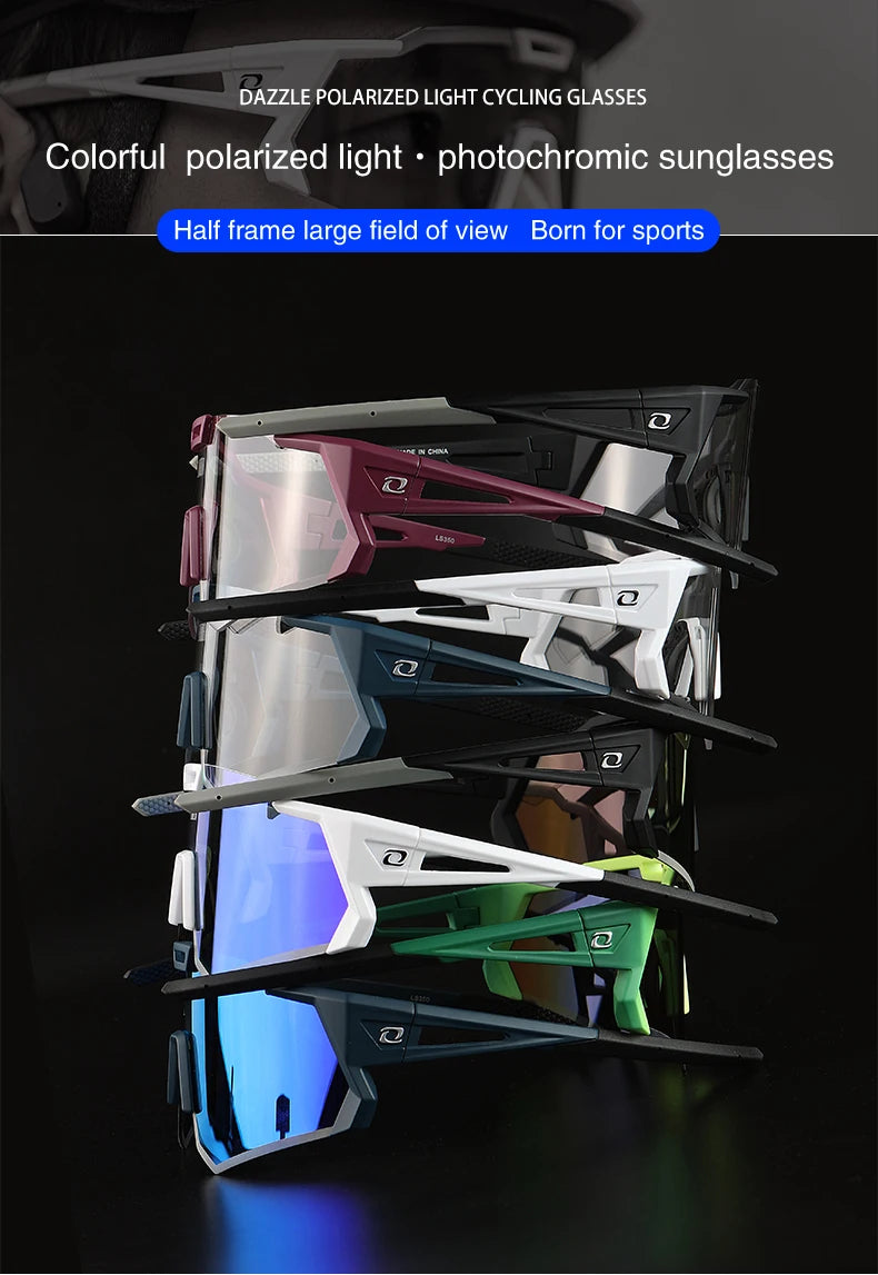 Lameda Outdoor Cycling Glasses Sports Polarized  Road Bike Glasses Mountain Bicycle Sunglasses Cycling Goggles Eyewear Goggles W