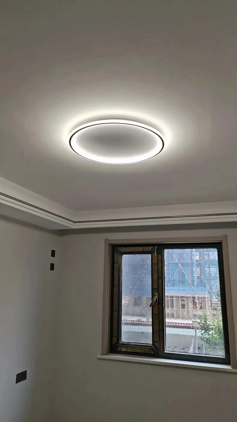 Ultrathin LED Ceiling Lamp for Living Room Bedroom Aisle Study Room Balcony Ceiling Light 90-260v Home Decor Lighting Fixture