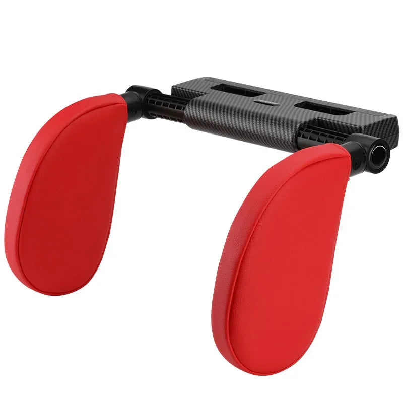 Adjustable Car Interior Pillow U-Shaped Memory Foam Neck Support Headrest for Kids Travel Sleep Creative Auto Accessory