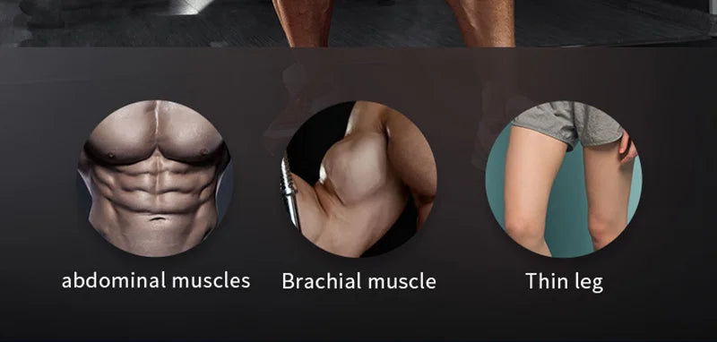 Abs Belt Abdominal Trainer EMS Muscle Stimulation Electric Exerciser Toning Belts For Leg Arm Workout Fitness Home Gym Equiment