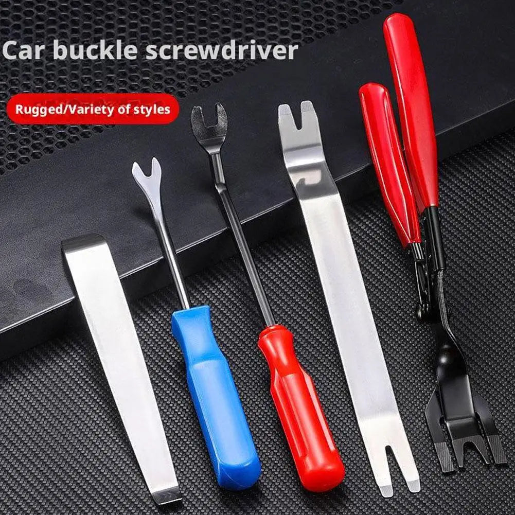 Multifunctional Auto Trim Removal Tool Car Door Panel Dash Audio Radio Removal Tools Kit Auto Upholstery Pry Tools Repair Kits