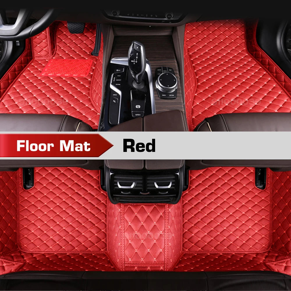 Car floor mats for AUDI Q7 (Seven seats) 2006 2007 2008 2009 2010 2011 2012 2013 2014 2015 2016-2025 Custom foot Pads automobile