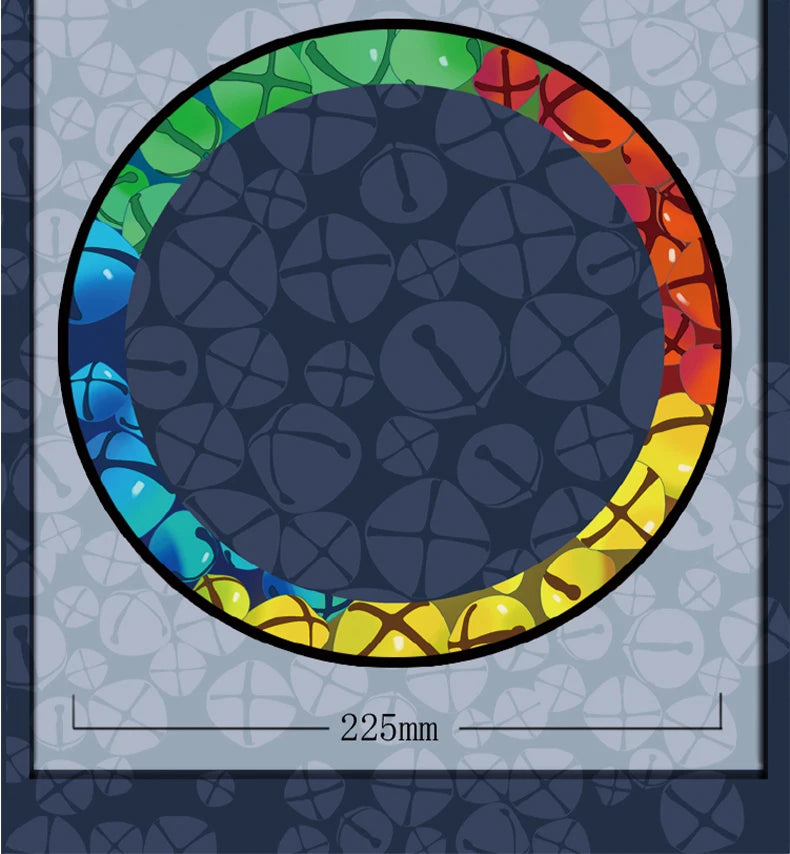 Interactive Magnetic Wand And Colorful Bell Parent-Child Sensory Magnetic Toy Portable Stress Reliever Children'sBoard Game Gift