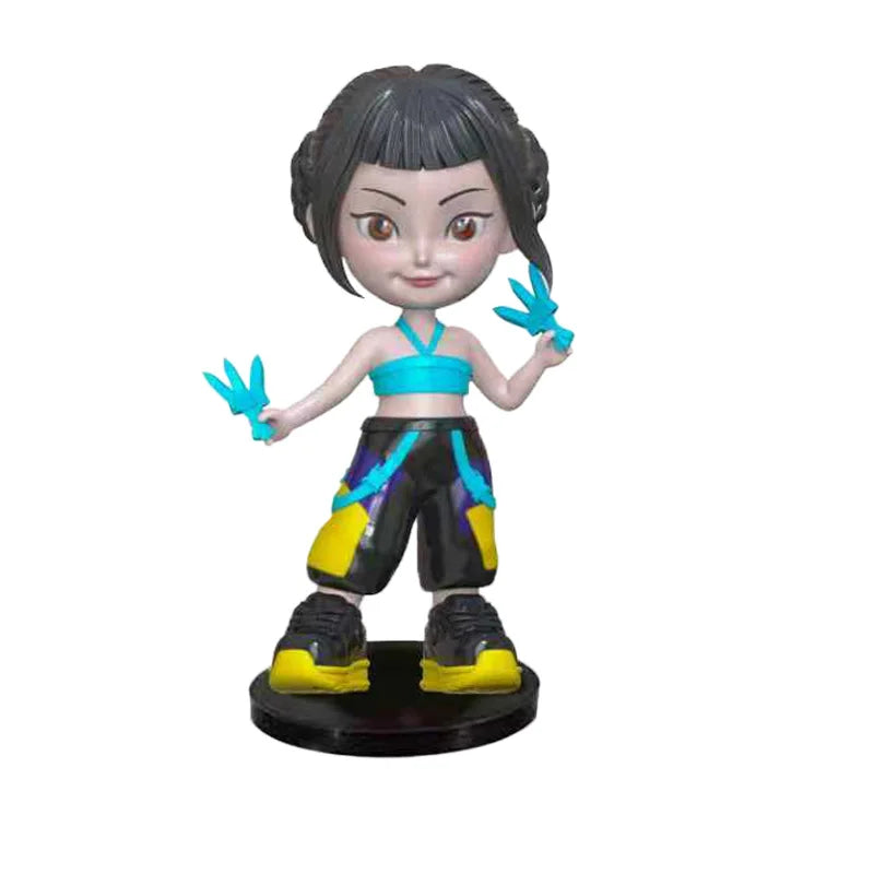 Kpop Demon Hunters Figure K Pop Demon Hunters Figures Huntrix Figures Toy Derpys Tiger Rumi Mira Zoey Sussy Figurine Ornament