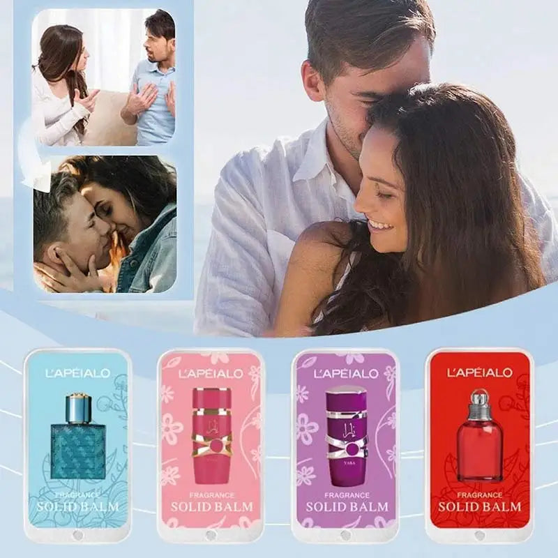 Arabian Solid Perfume Unisex Body Pheromone Perfume Lasting Fragrance Deodorant Fresh Nature Portable Pocket Cologne Perfume