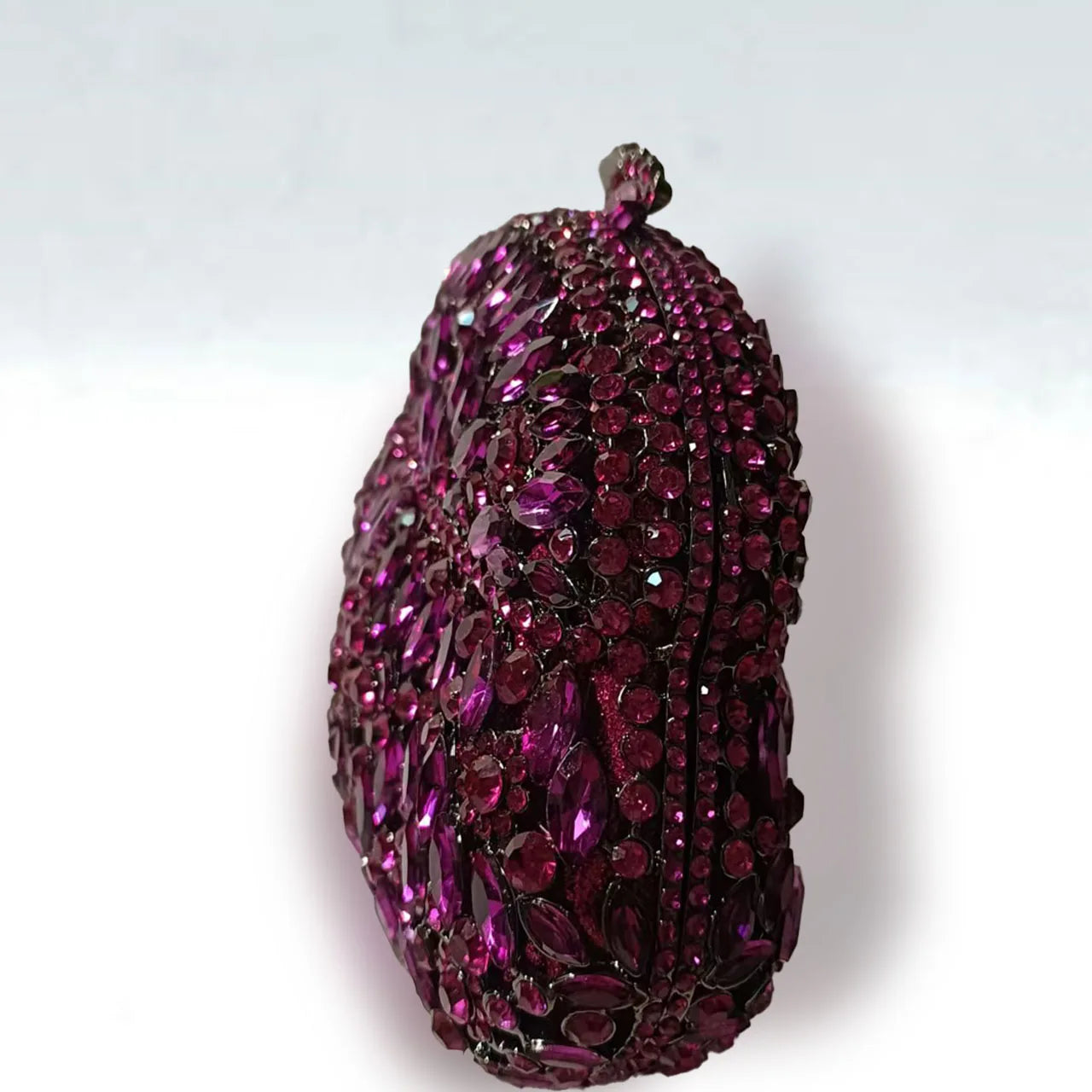 XIYUAN Luxury Purple Diamond Evening Bag Women Wedding Bridal Clutches Fashion Ladies Celebrities Crystal Handbag Party Purse