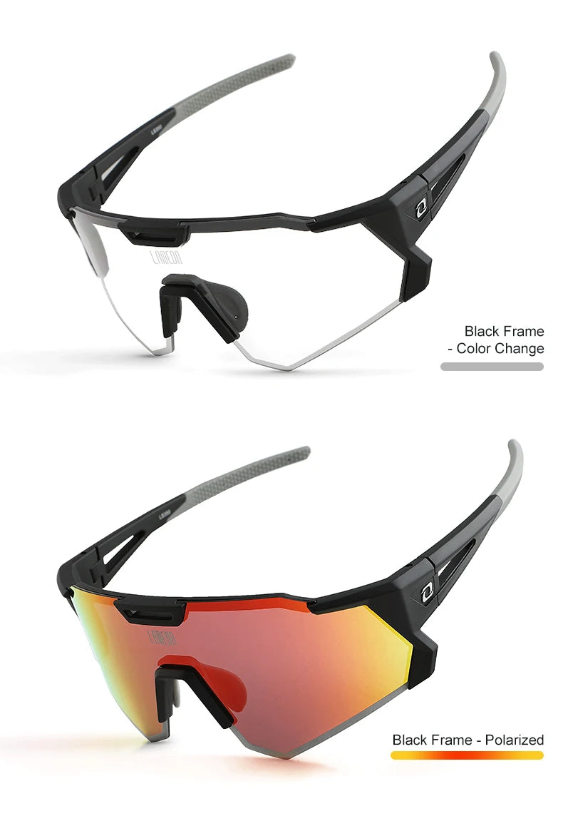Lameda Outdoor Cycling Glasses Sports Polarized  Road Bike Glasses Mountain Bicycle Sunglasses Cycling Goggles Eyewear Goggles W