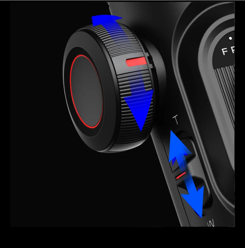 AOCHUAN 3-Axis Handheld Gimbal Stabilizer for Smartphone with Fill Light for iPhone Android Face Tracking Vlog Smart XE