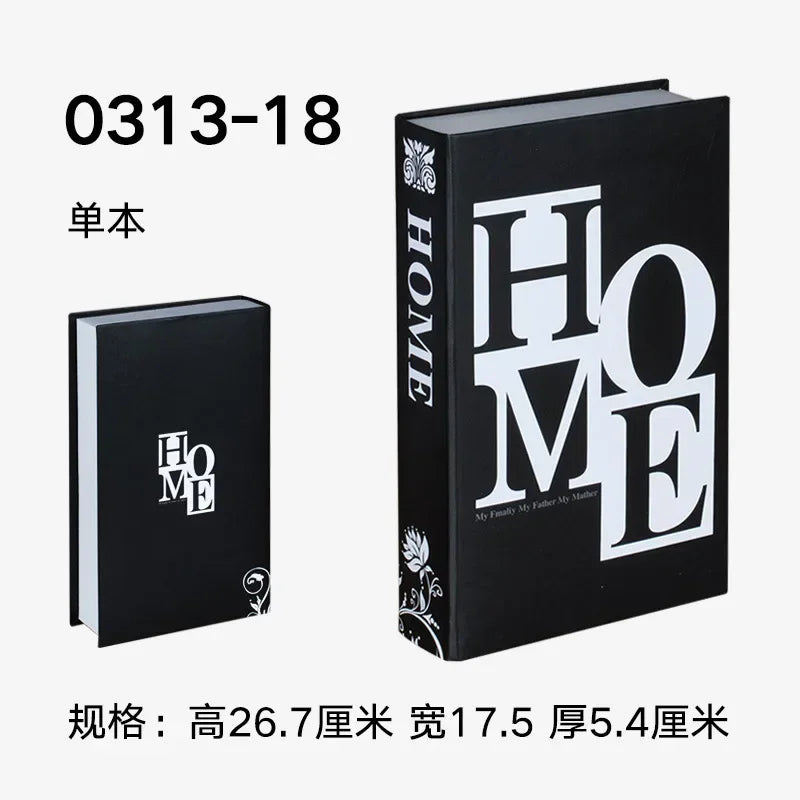Luxury Fake Books for Decoration Openable Simulation Book Storage Box Coffee Table Books Villa Hotle Home Decor Shooting Props