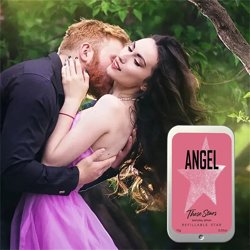 Angel Star Solid Perfume Cream Floral Fruity Cologne Long-lasting Fragrance Essential Oil Portable Dating Business Solid Perfume