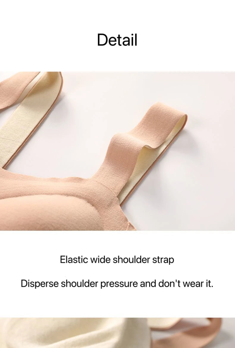 Autumn Winter Woman Thermal Underwear Lady Camisole Warm Top Vest Undershirt Female Lingerie Soft High Elastic With Bra Padded