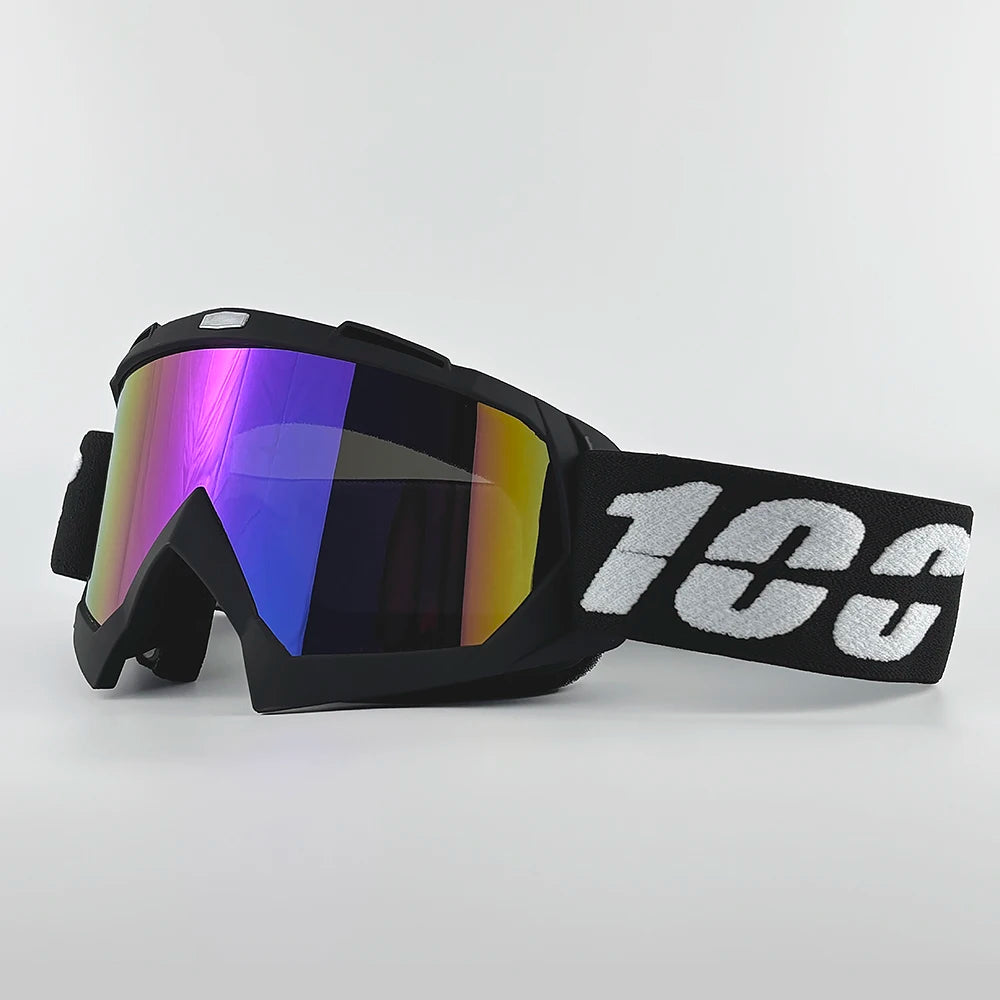 100 Motorcycle Glasses new Motocross Goggles Helmet MX Moto Dirt Bike ATV Ski Outdoor Sports Off-road Scooter Goggles Mask