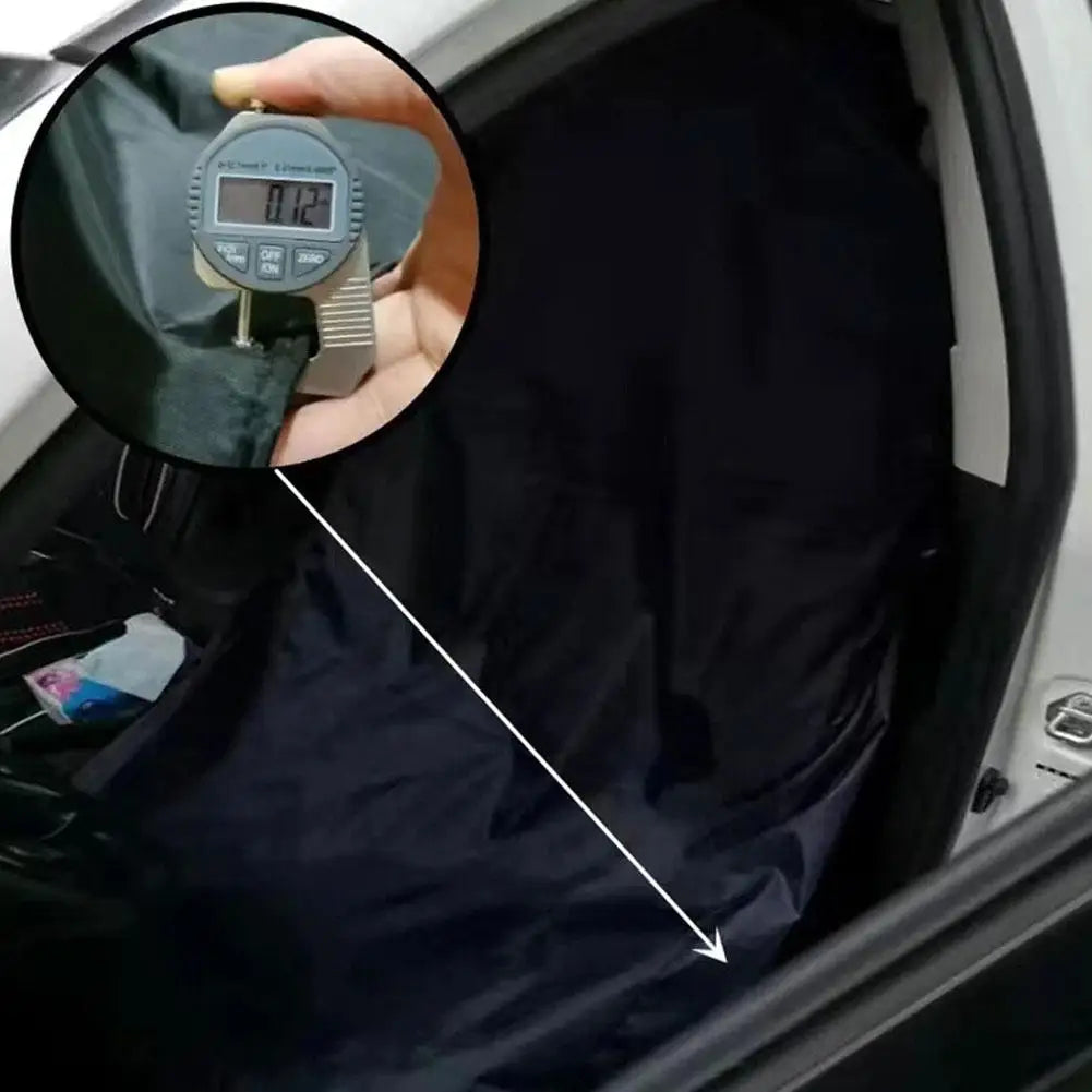 Caer Universal Waterproof Polyester Fiber Cargo Mat Portable Dustproof Luggage Liner Pet Mat for Car SUV Trunk Protection