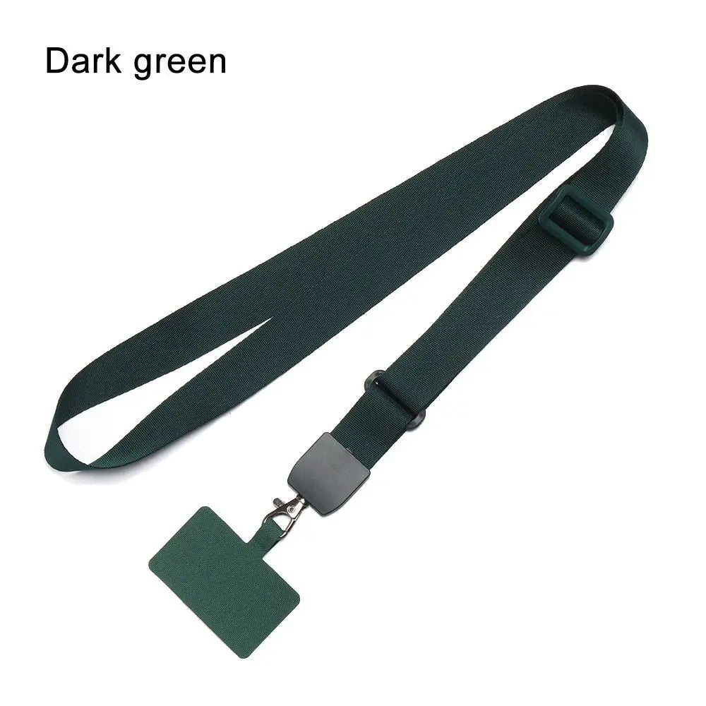Neck Strap Lanyard for Mobile Phone Rope Anti-lost Keys Mobile Phone Straps Holder Neck Strap Hang Rope Lanyard Patch Card