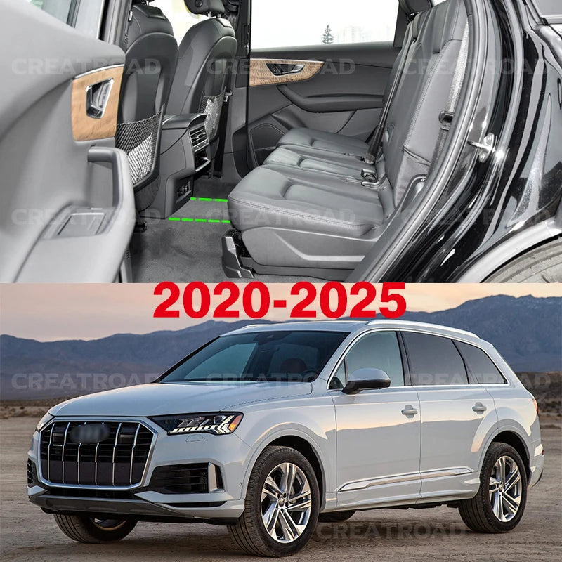 Car floor mats for AUDI Q7 (Seven seats) 2006 2007 2008 2009 2010 2011 2012 2013 2014 2015 2016-2025 Custom foot Pads automobile