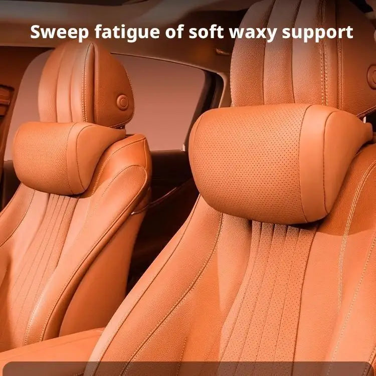 Memory Foam Car Headrest Neck Support Breathable Easy To Install Multiple Colors Available Car Accessory Headrest