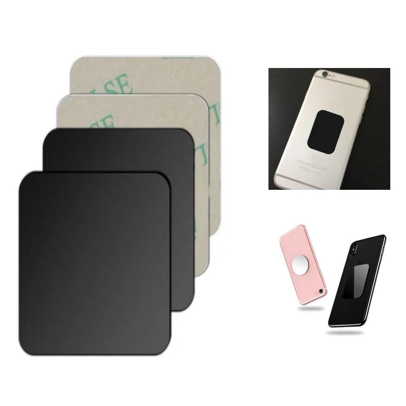 10pcs Universal Magnetic Metal Plate For Magnetic Car Phone Holder Iron Sheet Sticker Stand Mobile Phone Magnet Holder Mount