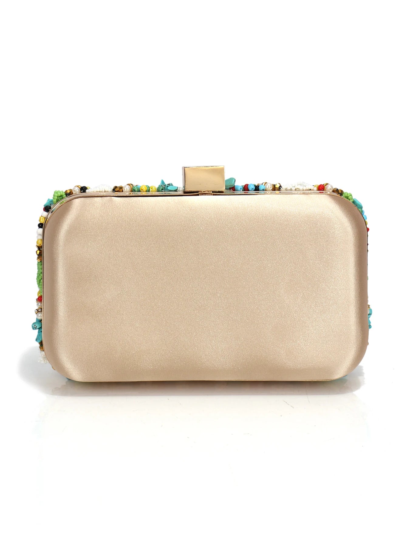 Green Color Embroidery Evening Bags Flap Fashion Beading Party Wedding Clutch Bags For Holiday Christmas Day Gift For Girl Purse