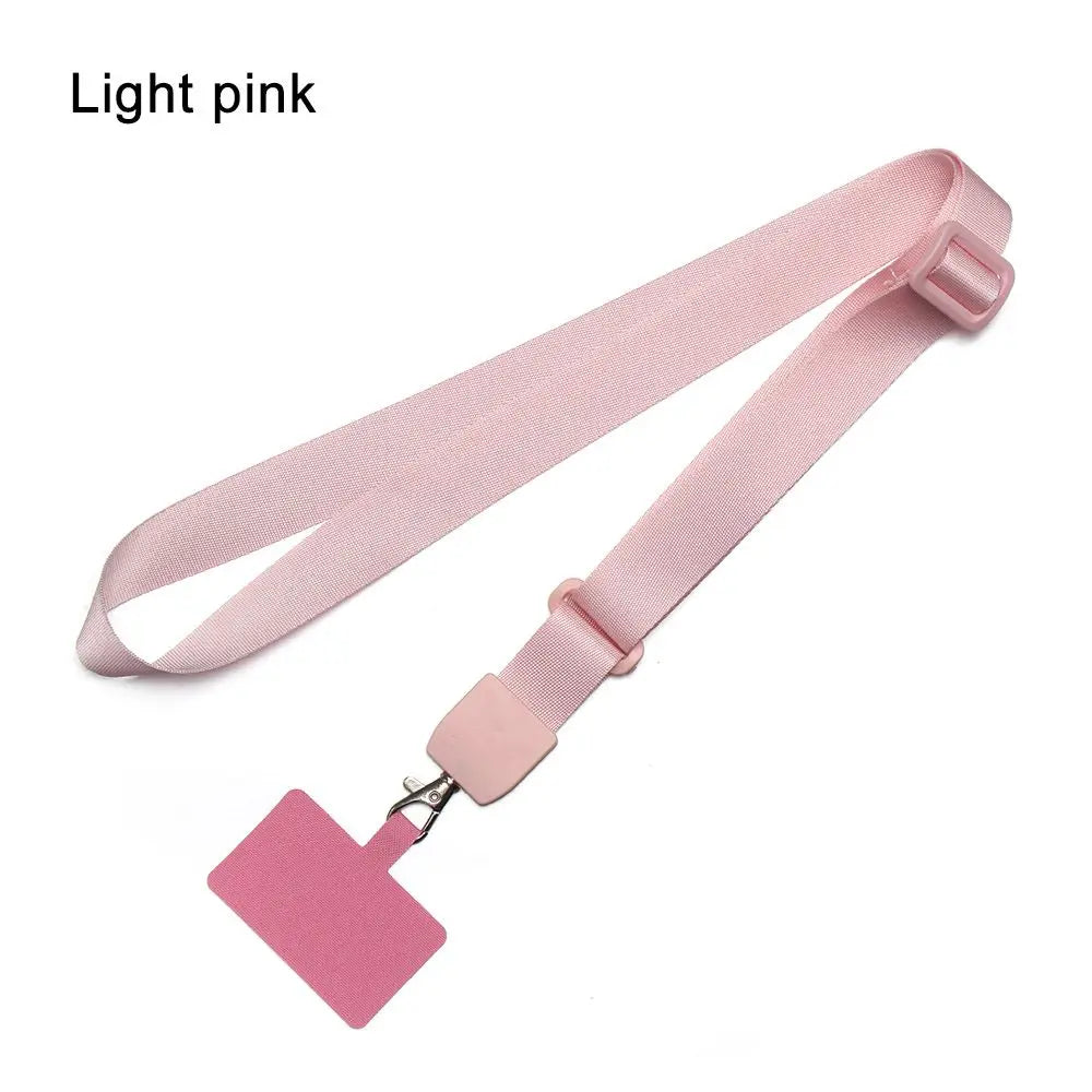 Neck Strap Lanyard for Mobile Phone Rope Anti-lost Keys Mobile Phone Straps Holder Neck Strap Hang Rope Lanyard Patch Card