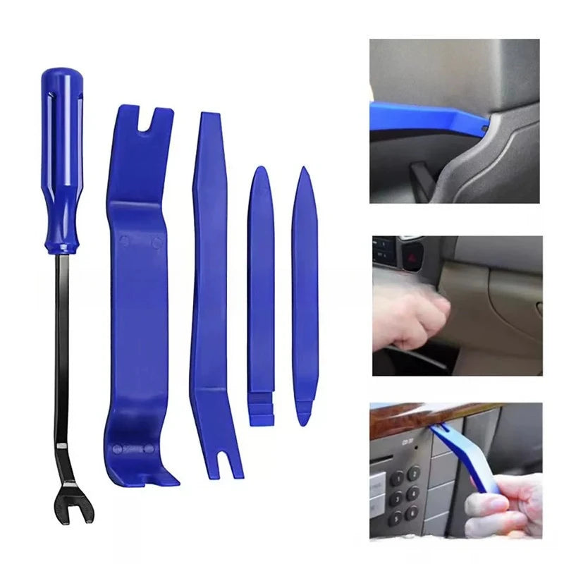 Car Hand Tool Set Car Disassembly Tools Kit Stereo Repair DVD Repair Tool Dashboard Removal Tools Interior Plastic Trim Panel