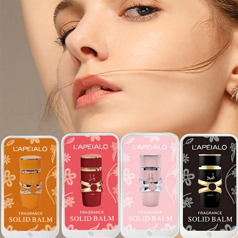 Arabian Solid Perfume Unisex Body Pheromone Perfume Lasting Fragrance Deodorant Fresh Nature Portable Pocket Cologne Perfume