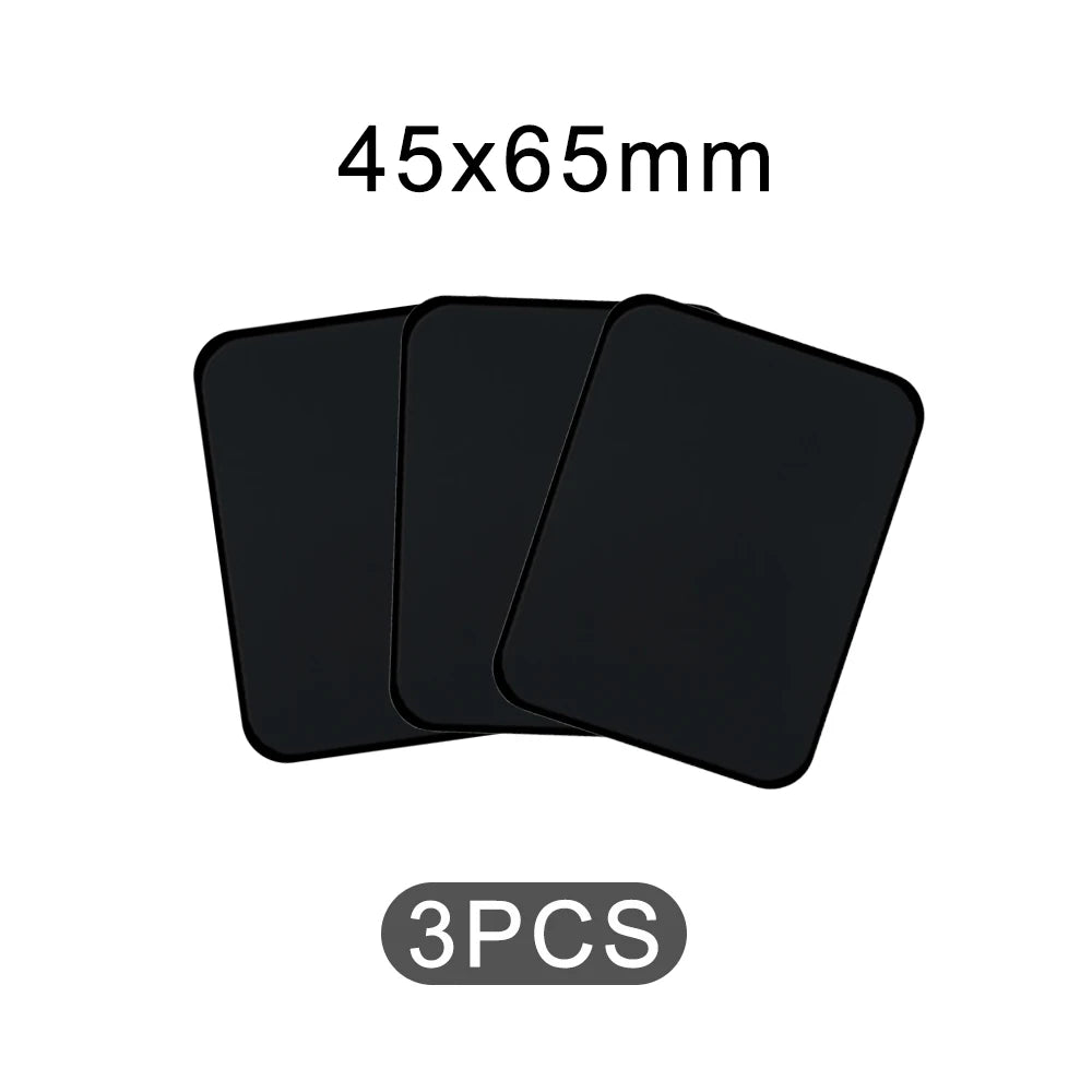 1/3/5PCS Magnetic Metal Plate For Car Phone Holder Universal Iron Sheet Disk Sticker Mount Mobile Phone Magnet Stand For IPhone
