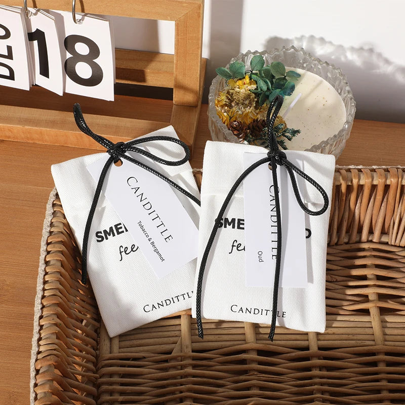 Hanging Paper Scented Sachet With Hook for Wardrobe Shoe Closet Home Fragrance Decoration Long Last