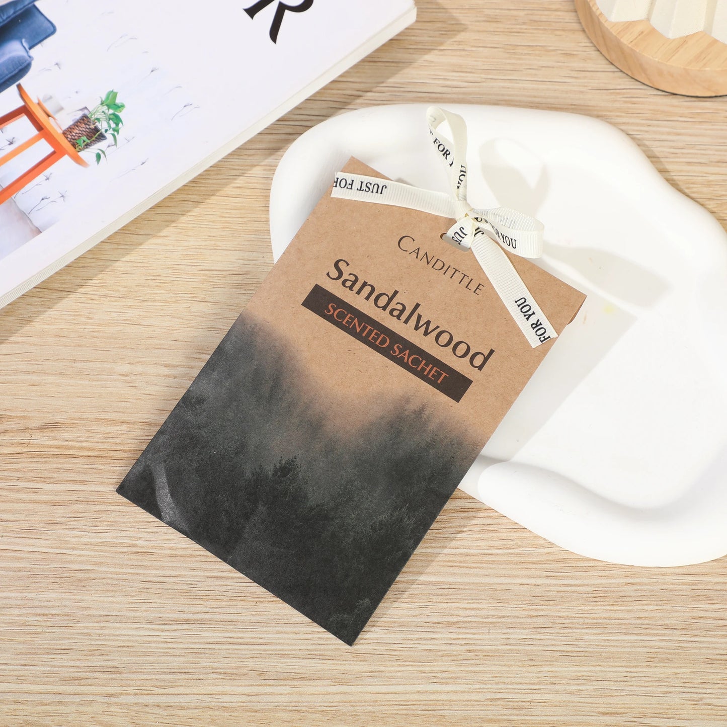 6 packs Oud Lavender Sandalwood Rose Coconut flower&Jasmine Scented Sachet Set for Closet Drawer Car Wardrobe,long last