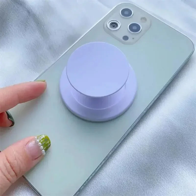 Magnetic Folding Mobile Phone Grip Holder Socket Pocket Support for Magsafe IPhone Mac Samsung Safe Ring Finger Expanding Stand