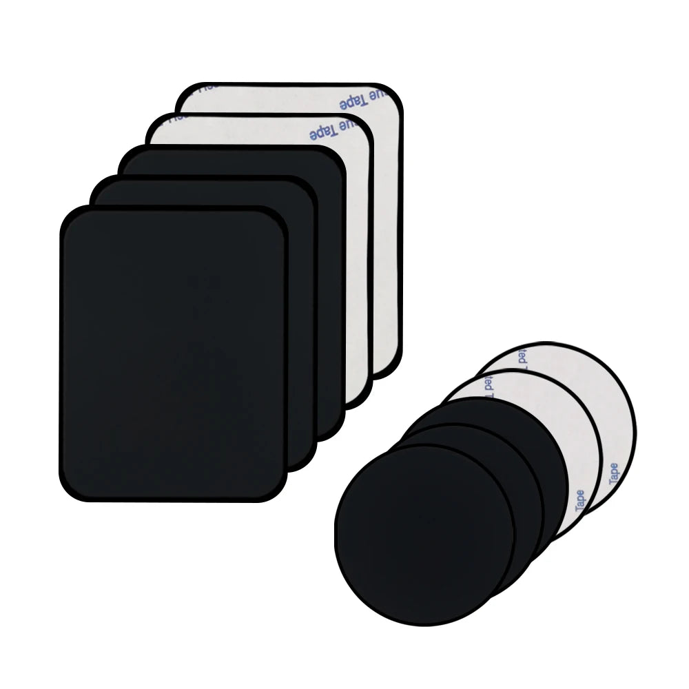 1/3/5PCS Magnetic Metal Plate For Car Phone Holder Universal Iron Sheet Disk Sticker Mount Mobile Phone Magnet Stand For IPhone