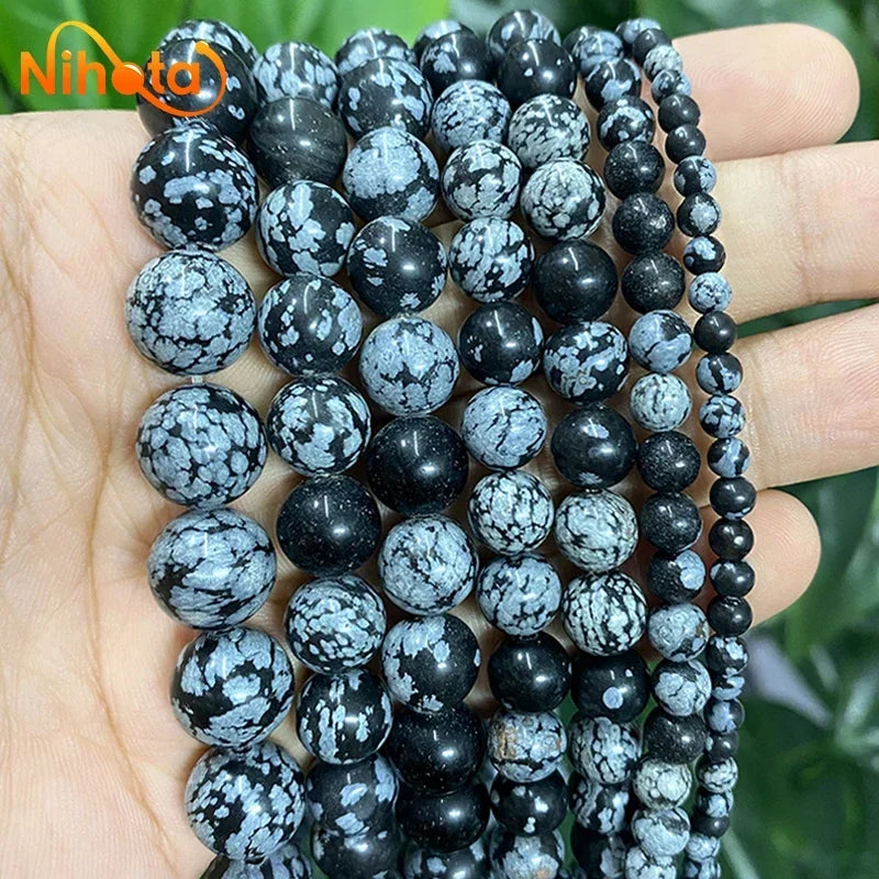 Natural Stone Beads Jaspers Amazonite Turquoises Agates Round Beads for Jewelry Making Diy Bracelet Earrings 4/6/8/10/12mm