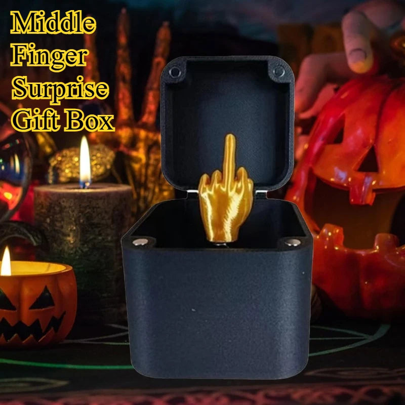 Funny Halloween Decorations Toys - Creative Mini Surprise Gift Boxes for Home Desk Decor, Office Accessories & Room Decoration