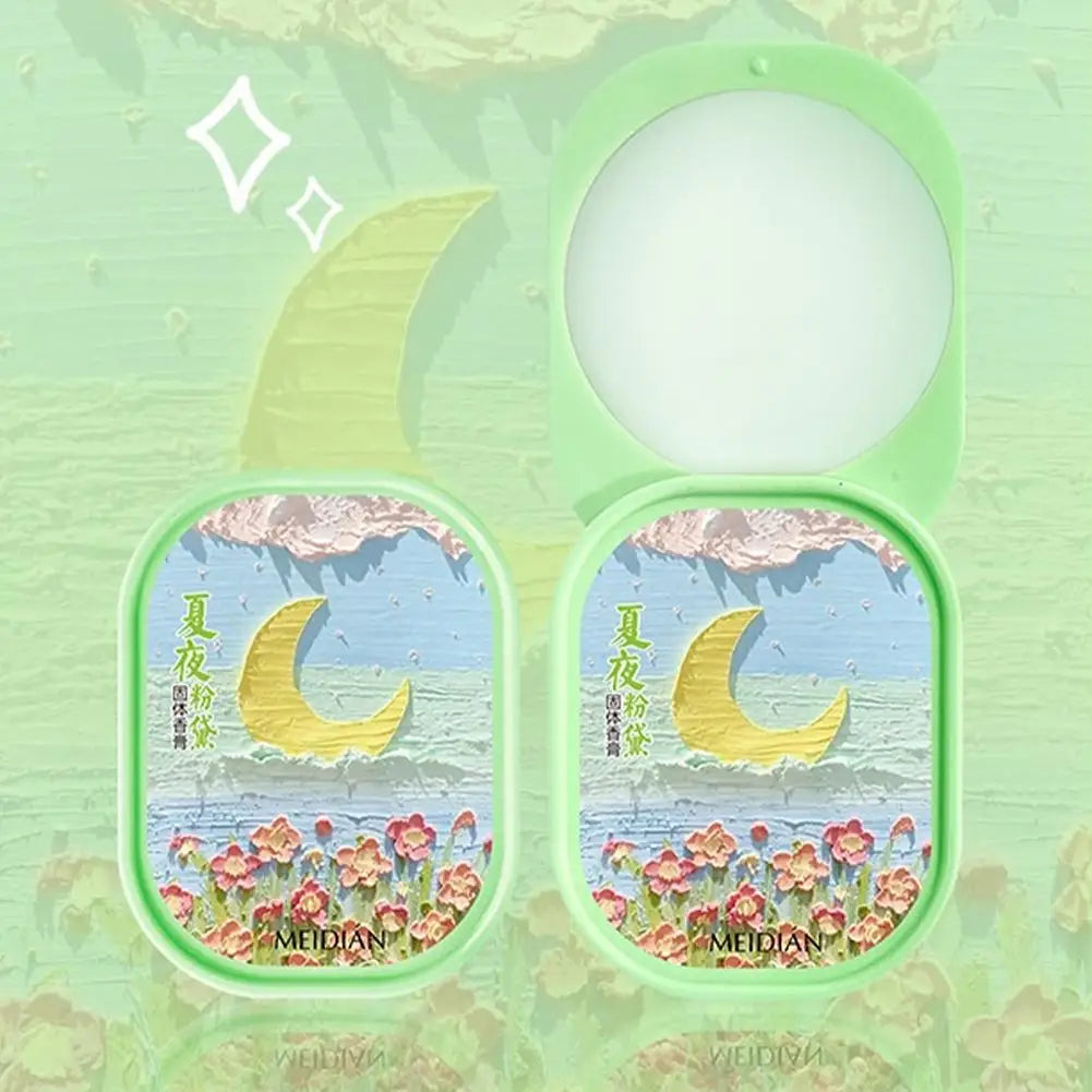 3Pcs Female Solid Perfume Portable Long Lasting Fragrance Fresh Natural Balm Deodorant Antiperspirant Perfume For Women