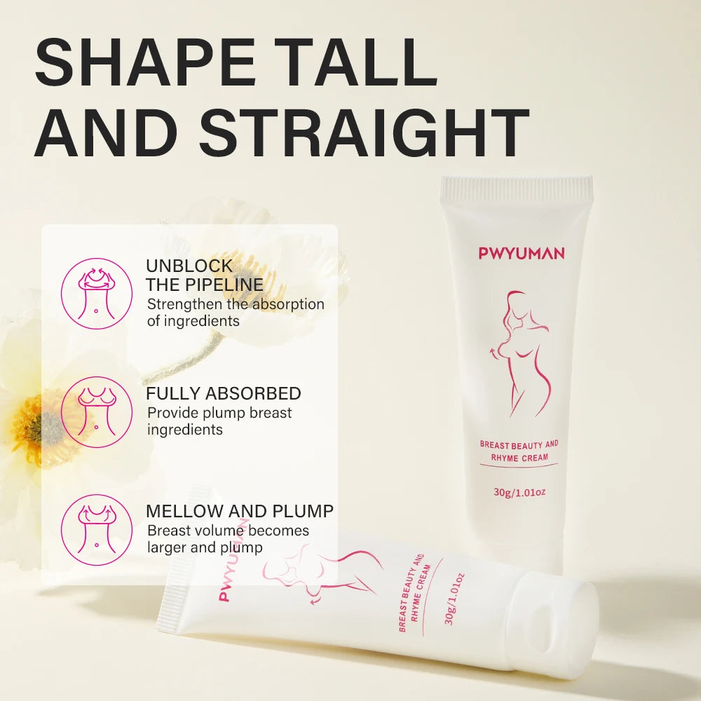Breast Enhancement Cream Female Breast Enhancer Fast Growth Plump Breast Lifting Firming Cream Elasticity Chest Plump Tightness