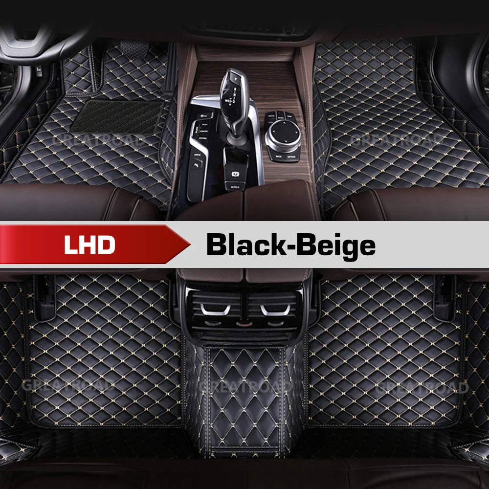 Car floor mats for AUDI Q7 (Seven seats) 2006 2007 2008 2009 2010 2011 2012 2013 2014 2015 2016-2025 Custom foot Pads automobile