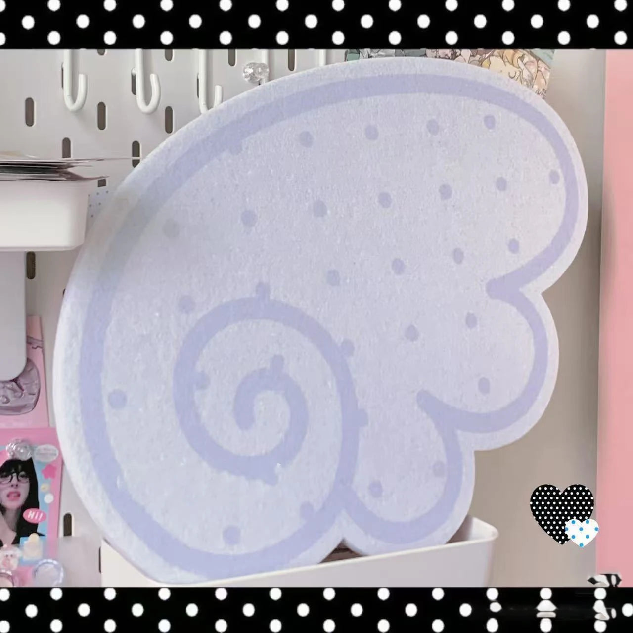 New Ins Style Angel Wings Special-shaped Felt Room Decoration Cute Storage Decorative Wall Photo Wall Bedroom Living Room Layout