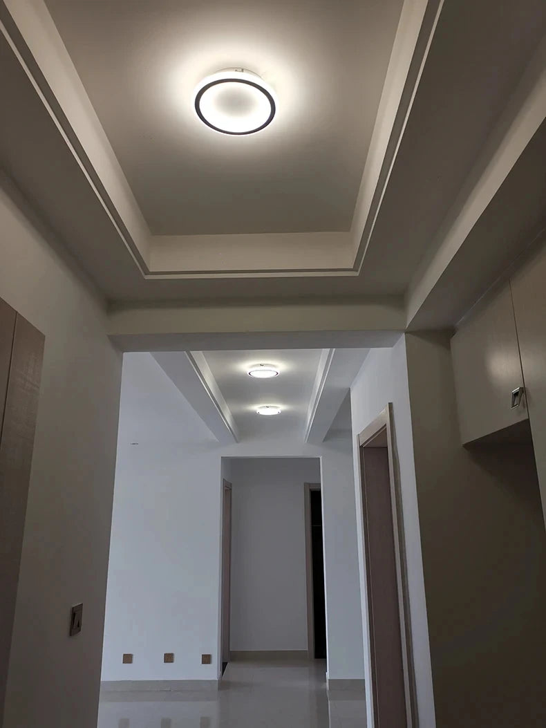 Ultrathin LED Ceiling Lamp for Living Room Bedroom Aisle Study Room Balcony Ceiling Light 90-260v Home Decor Lighting Fixture