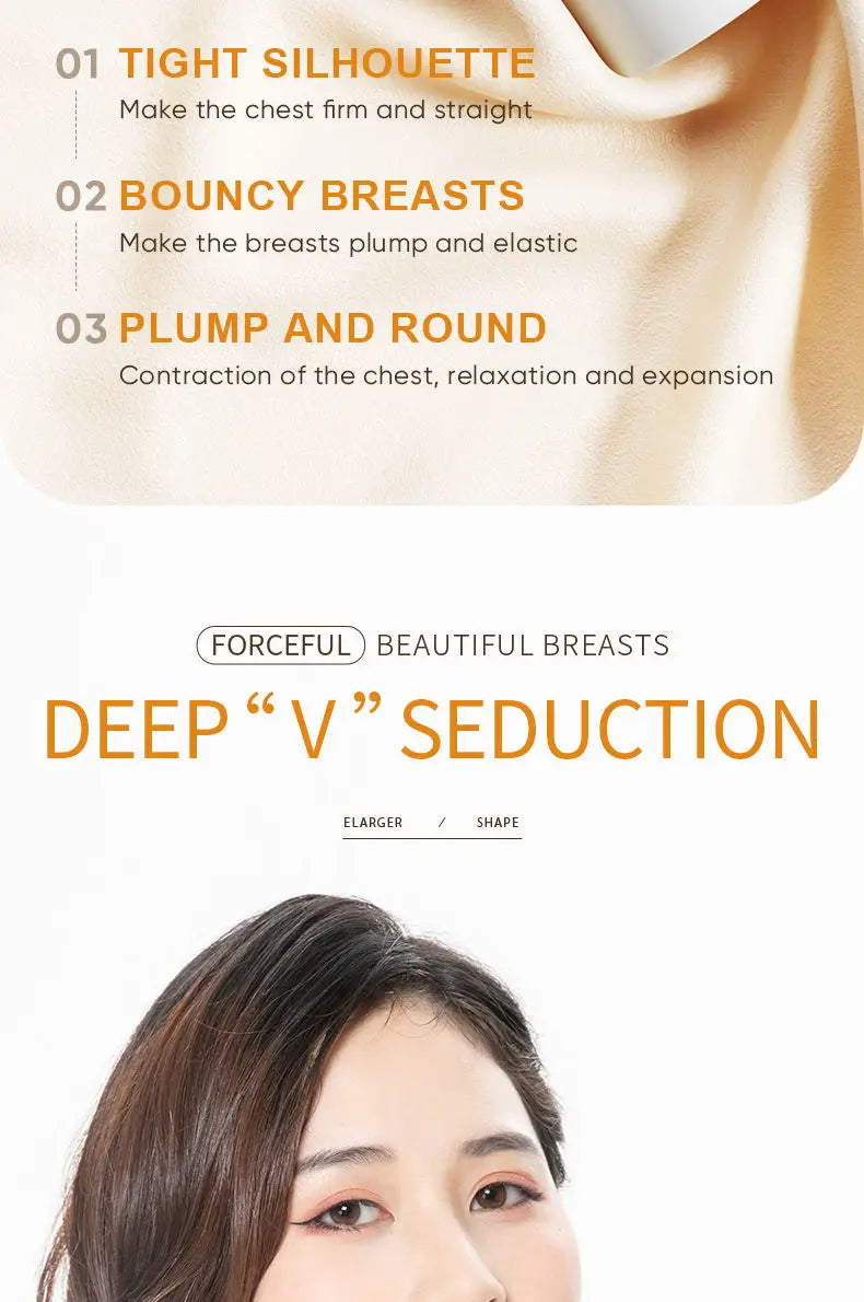 Fast Growth Breast Enlargement Cream Lift Firm Breast Improve Sagging Massage Chest Rapidly Body Moisturizing Smooth Bright Care
