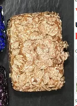 2025 New Arrival Flower Crystal Wedding Bridal Clutch Purse Luxury Designer Women's Dinner Party Cocktail Handbags Diamond Bags