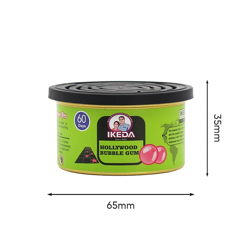 Car Flavoring Car Air Fresheners Perfume Canned Wood Blocks Coffee Flavor Long-Lasting Auto Aromatherapy Car Deodorant Supplies