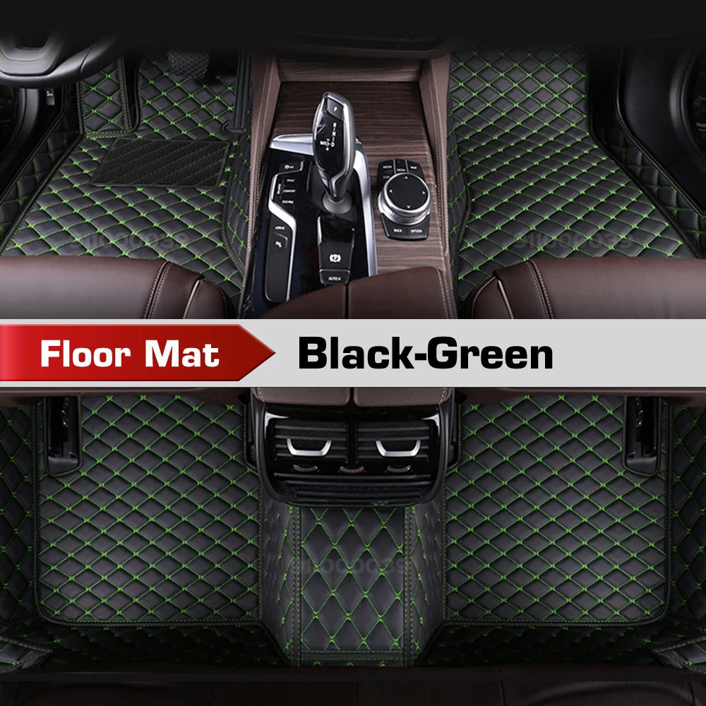Car floor mats for AUDI Q7 (Seven seats) 2006 2007 2008 2009 2010 2011 2012 2013 2014 2015 2016-2025 Custom foot Pads automobile