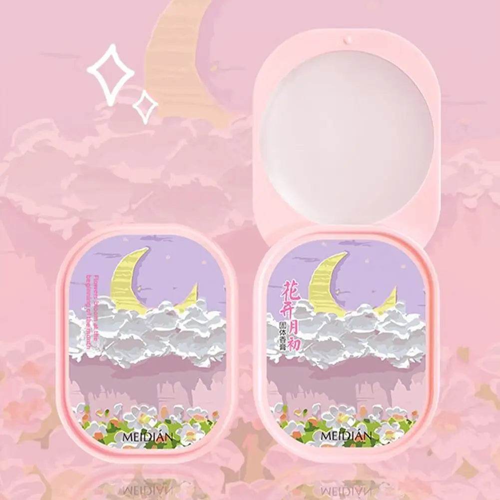 3Pcs Female Solid Perfume Portable Long Lasting Fragrance Fresh Natural Balm Deodorant Antiperspirant Perfume For Women