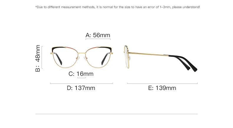 JMISUS New Women Cat Eyes Photochromic Reading Glasses Design Butterfly Frame Customized Prescription Anti-blue Ray Eyewear